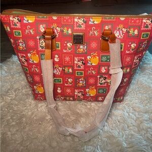 Dooney & Bourke Disney Mickey Mouse Family Christmas Tote Bag